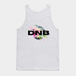 DNB - Tropical Blue Bass Bird Tank Top